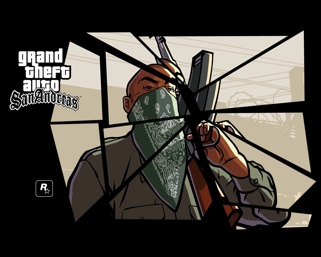Gta San Andreas Logos - HD Wallpaper 