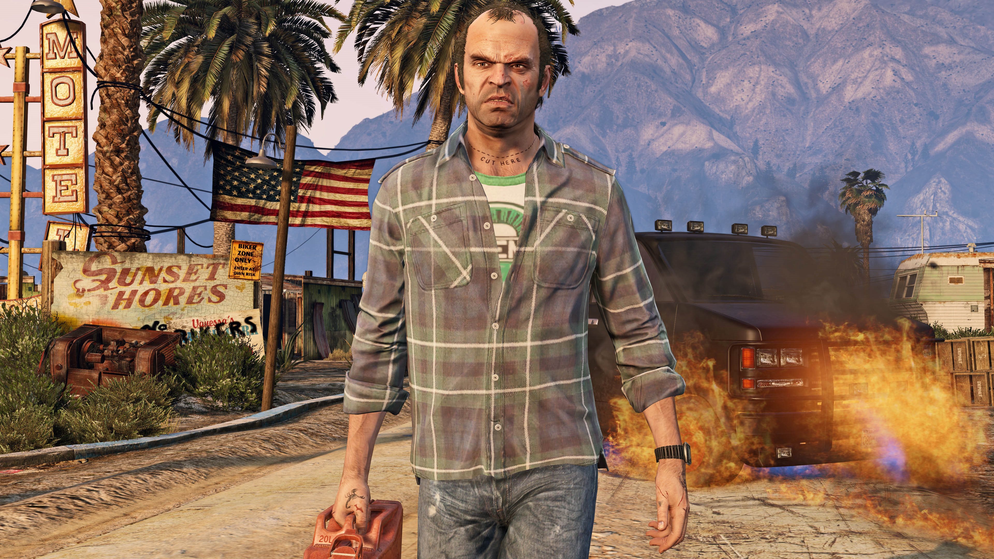 Grand Theft Auto V, 4k, Trevor, Gta 5, Characters, - Simon The Walking Dead Trevor Gta - 3840x2160 Wallpaper Grand Theft Auto V, 4k, Trevor, Gta 5, Characters, - Simon The Walking Dead Trevor Gta - 3840x2160 Wallpaper