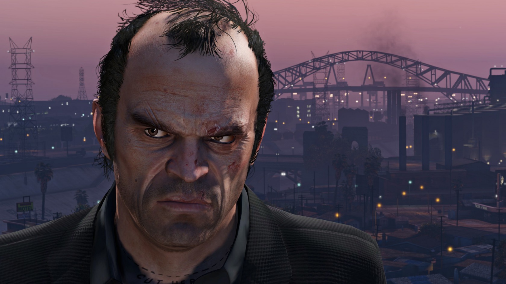 Gta V Trevor Face - HD Wallpaper 