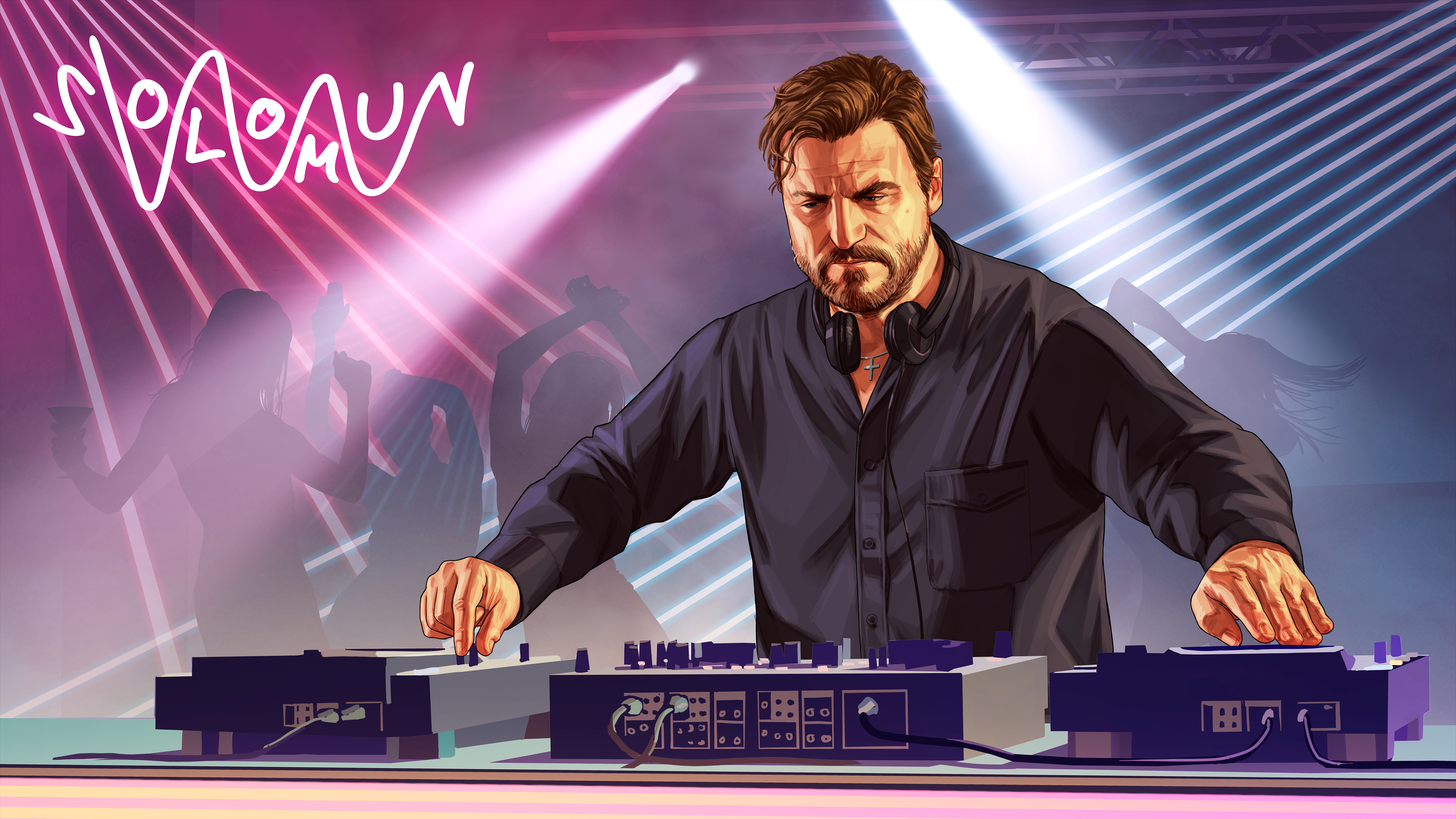 Dj Solomun Grand Theft Auto V Dlc 2018 - HD Wallpaper 