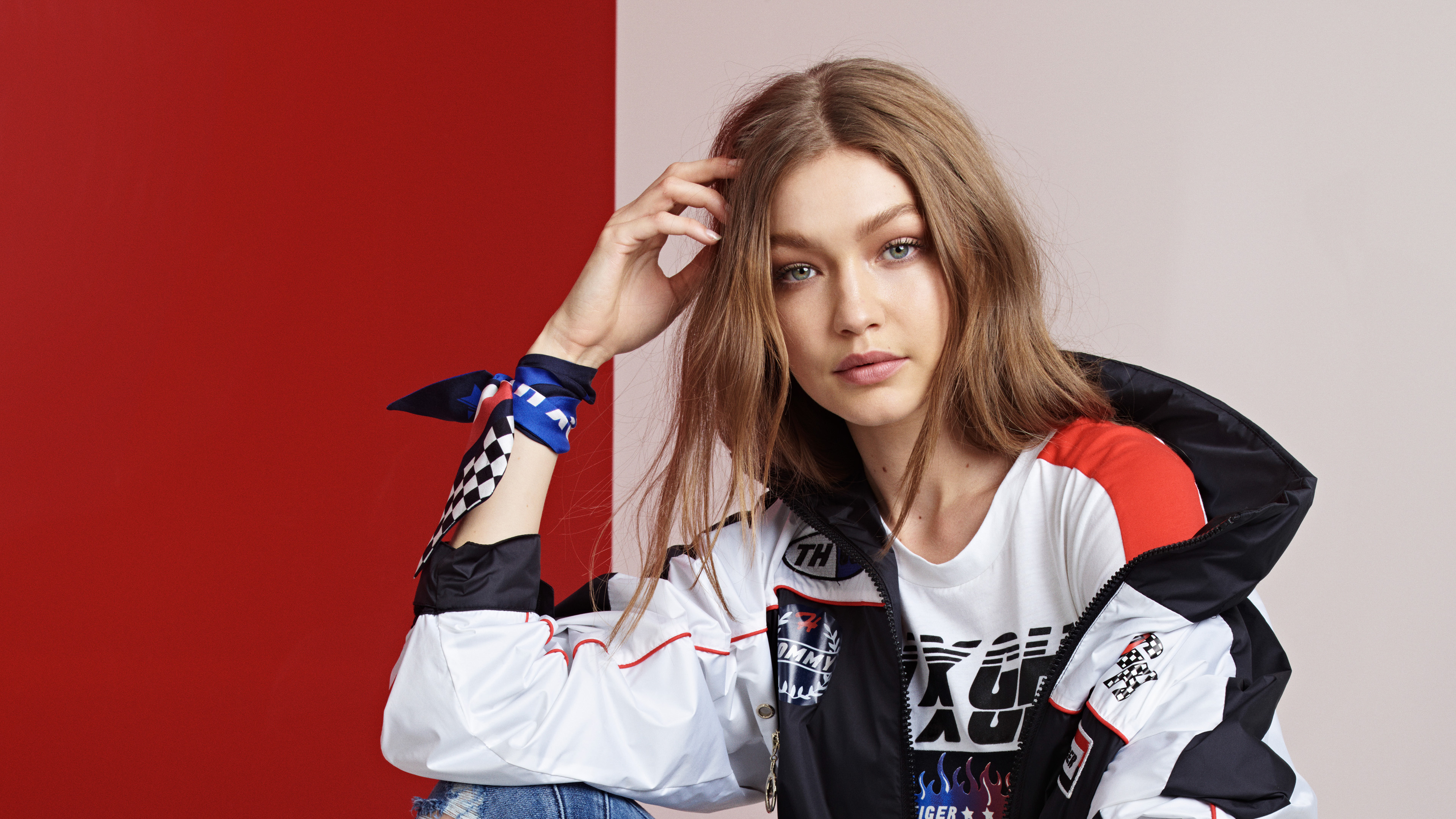 Tommy Hilfiger Gigi Hadid - HD Wallpaper 