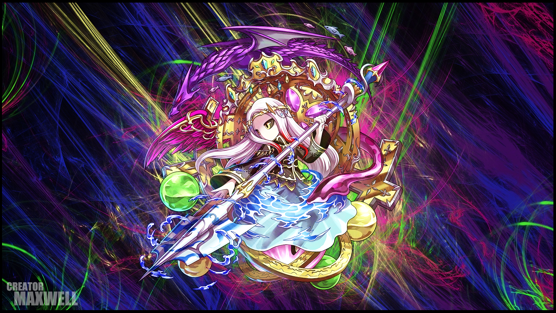 Brave Frontier Wallpaper Maxwell - HD Wallpaper 