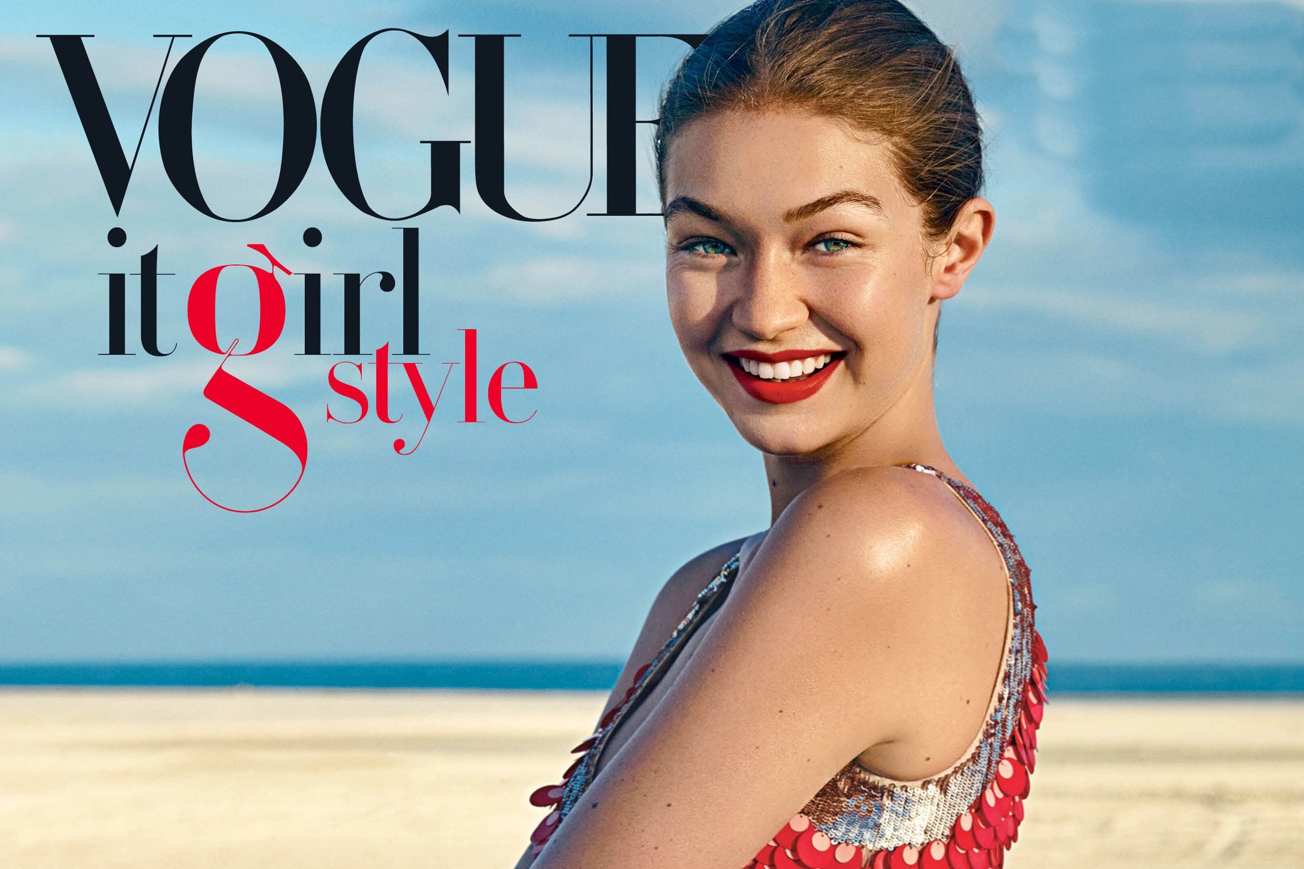 Gigi Hadid Photoshoot Vogue - HD Wallpaper 
