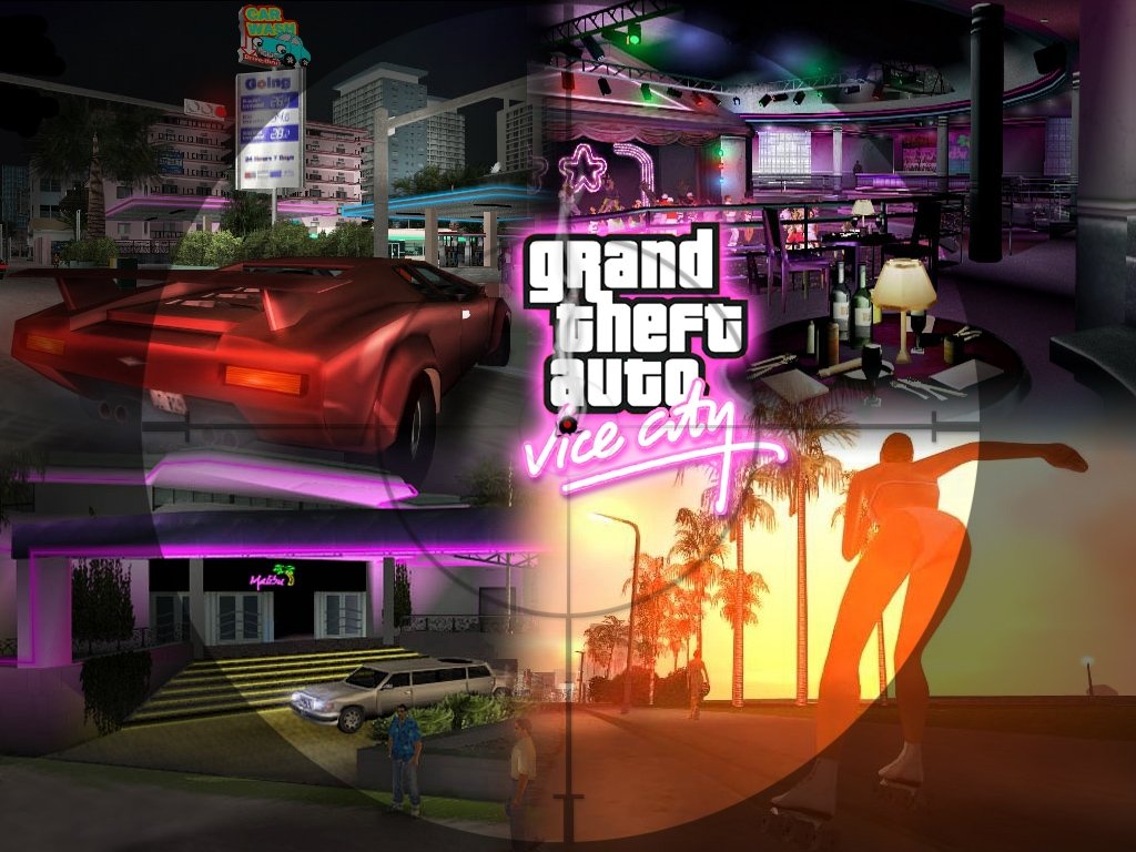 Grand Theft Auto Vice City - Gta Vice City - HD Wallpaper 