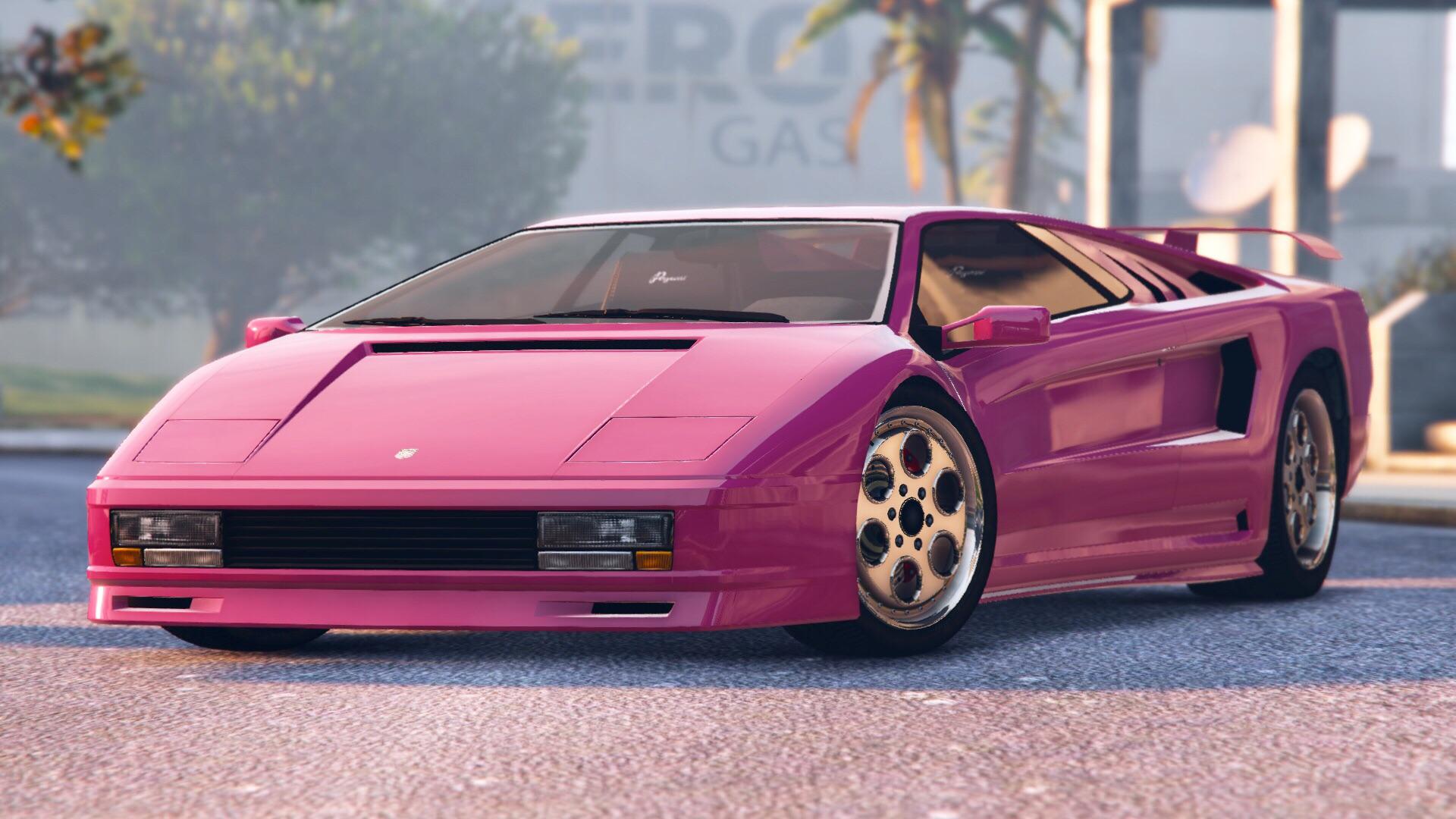 Gta Vice City Lamborghini - HD Wallpaper 