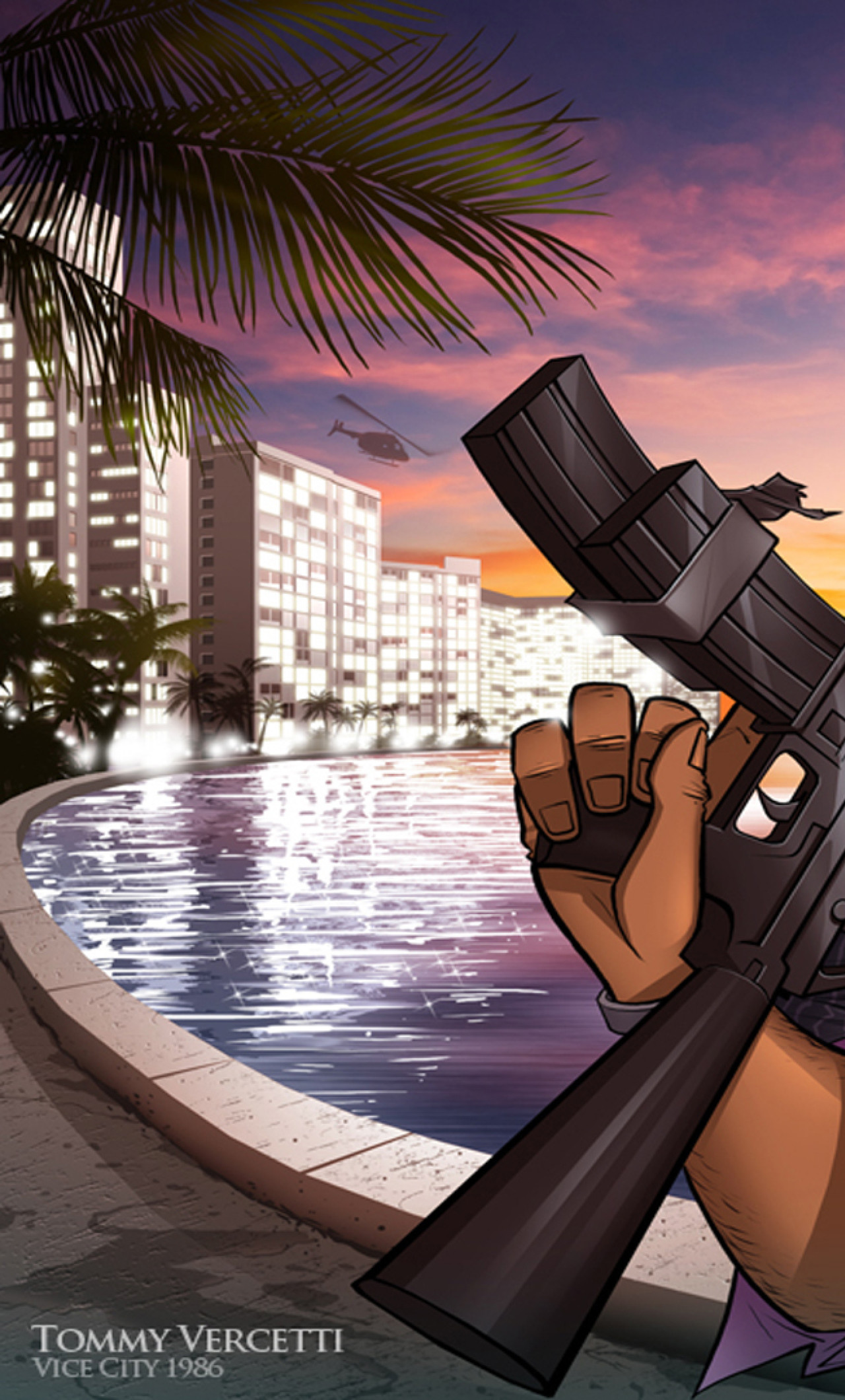 Hd Wallpaper - Tommy Vercetti And Lance Vance - HD Wallpaper 