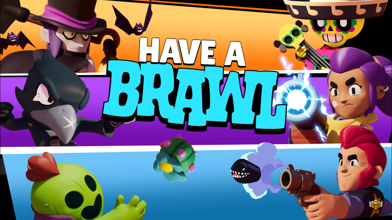 Brawl Stars, Game Battle Royale Terbaru Dan Seru Buatan - Brawl Stars Brawlers 3d - HD Wallpaper 