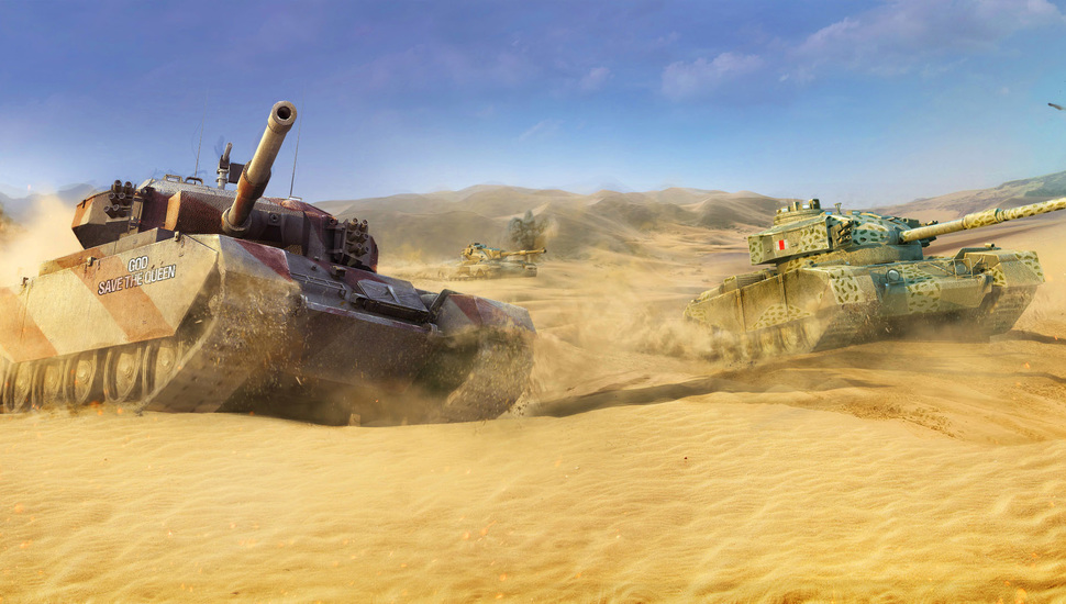 Wargaming Net, World Of Tanks, World Of Tanks, Centurion - World Of Tanks Desert - HD Wallpaper 