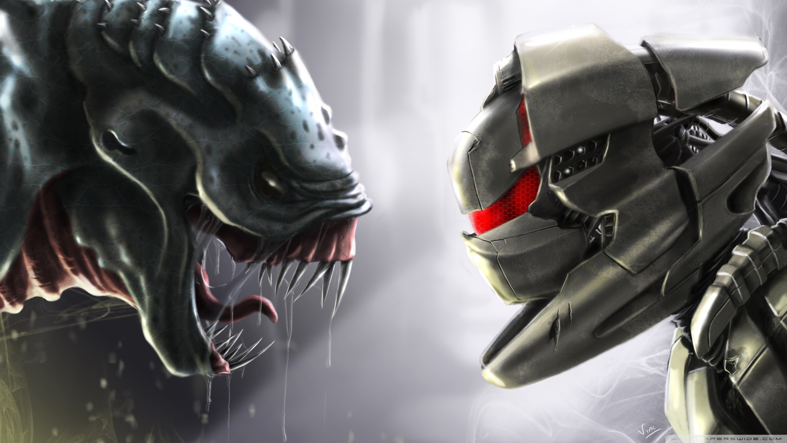 Alien Vs Predator - HD Wallpaper 