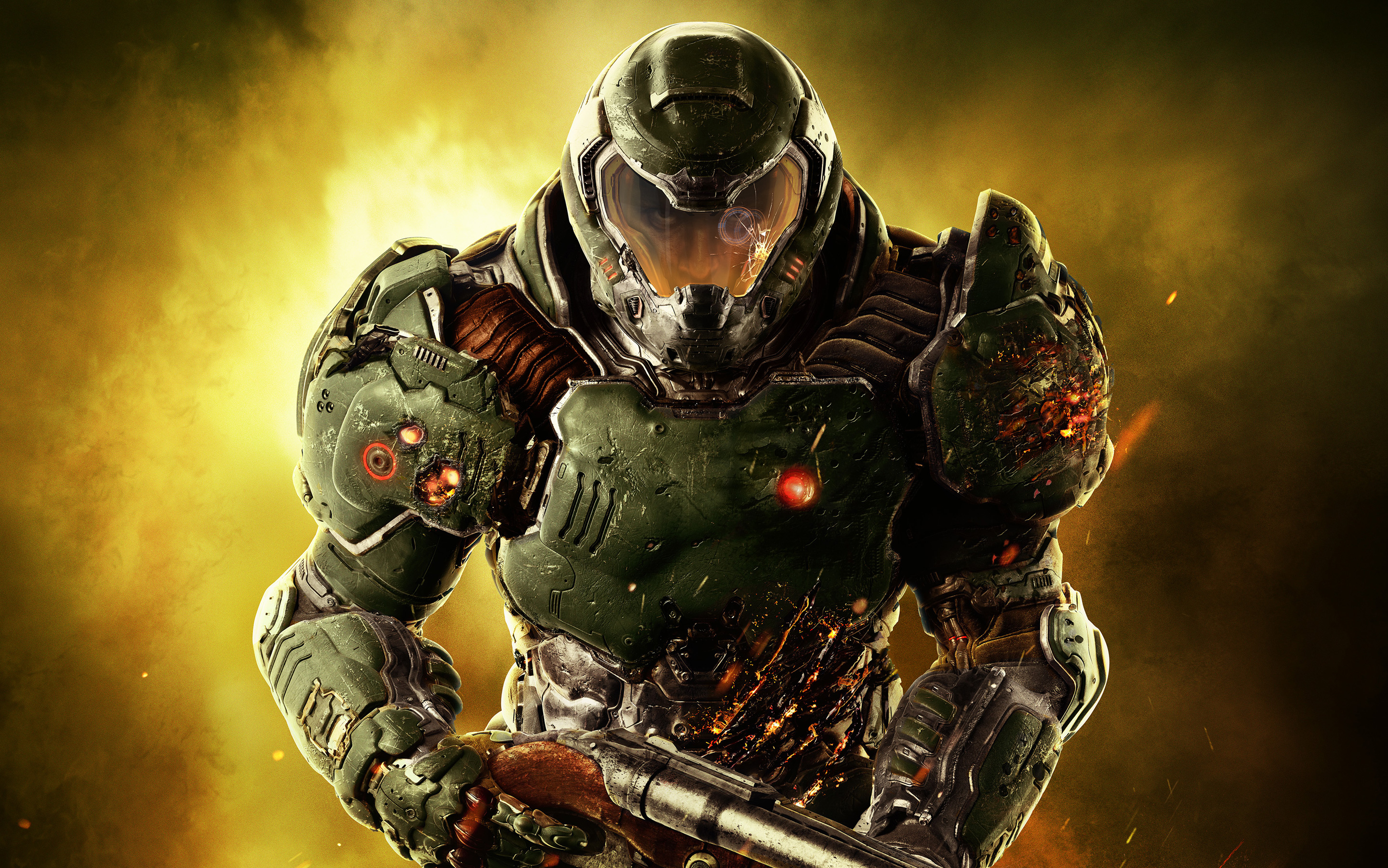 Doom 2016 - HD Wallpaper 
