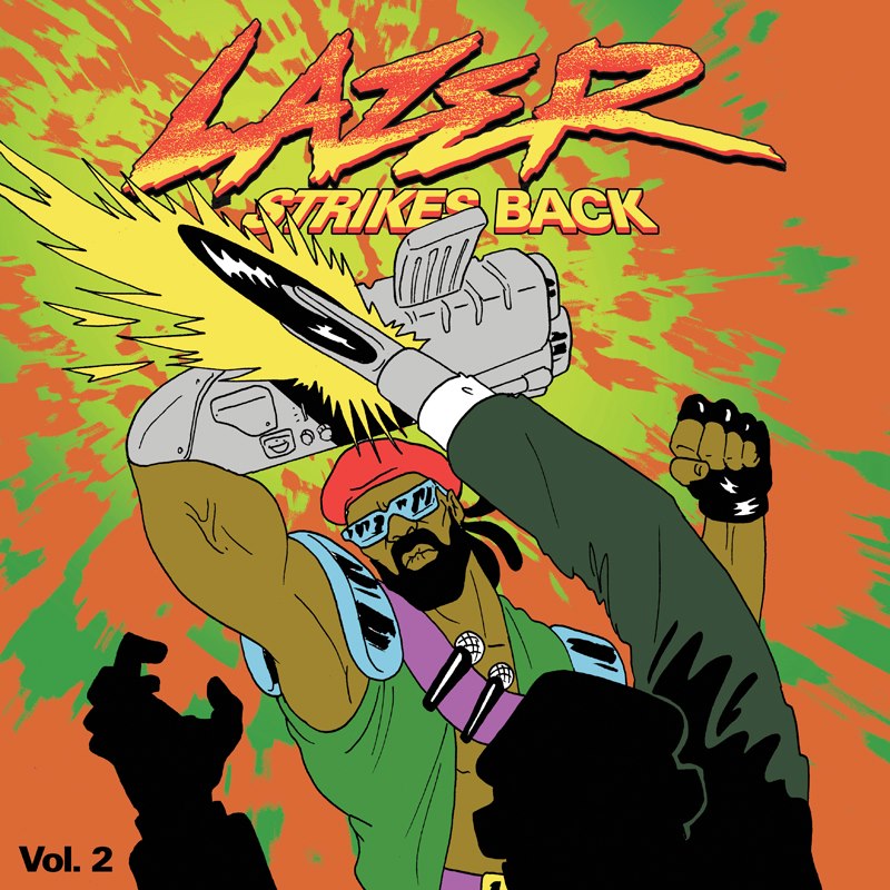 Major Lazer Lazer Strikes Back Vol 2 - HD Wallpaper 