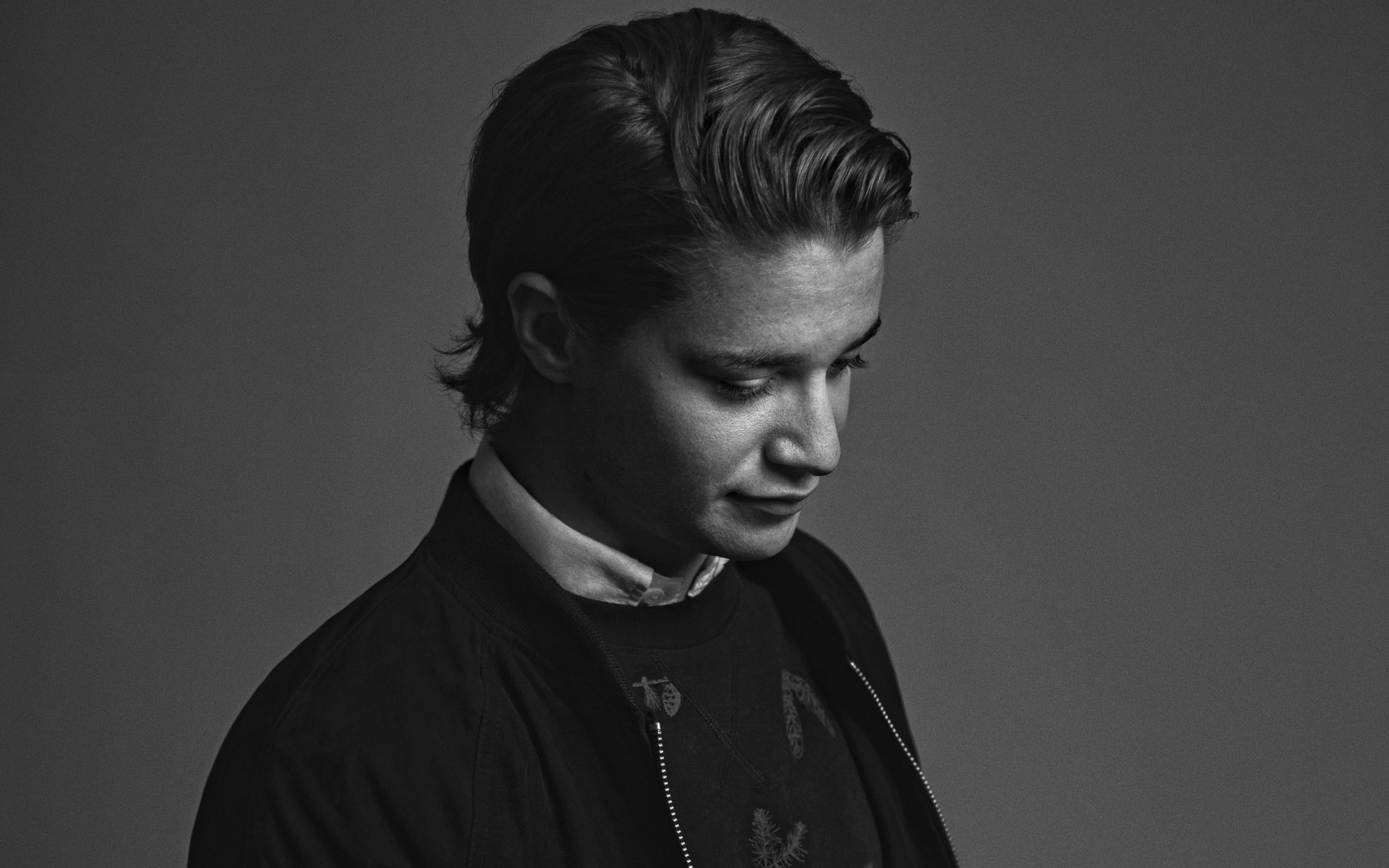 Kygo, Portrait, Photo Session, Monochrome, Norwegian - Kygo Photoshoot - HD Wallpaper 