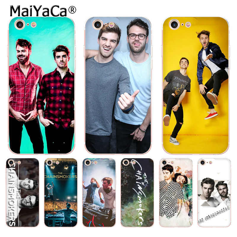 Maiyaca The Chainsmokers 2018 Colored Drawing Soft - Mobile Phone Case - HD Wallpaper 