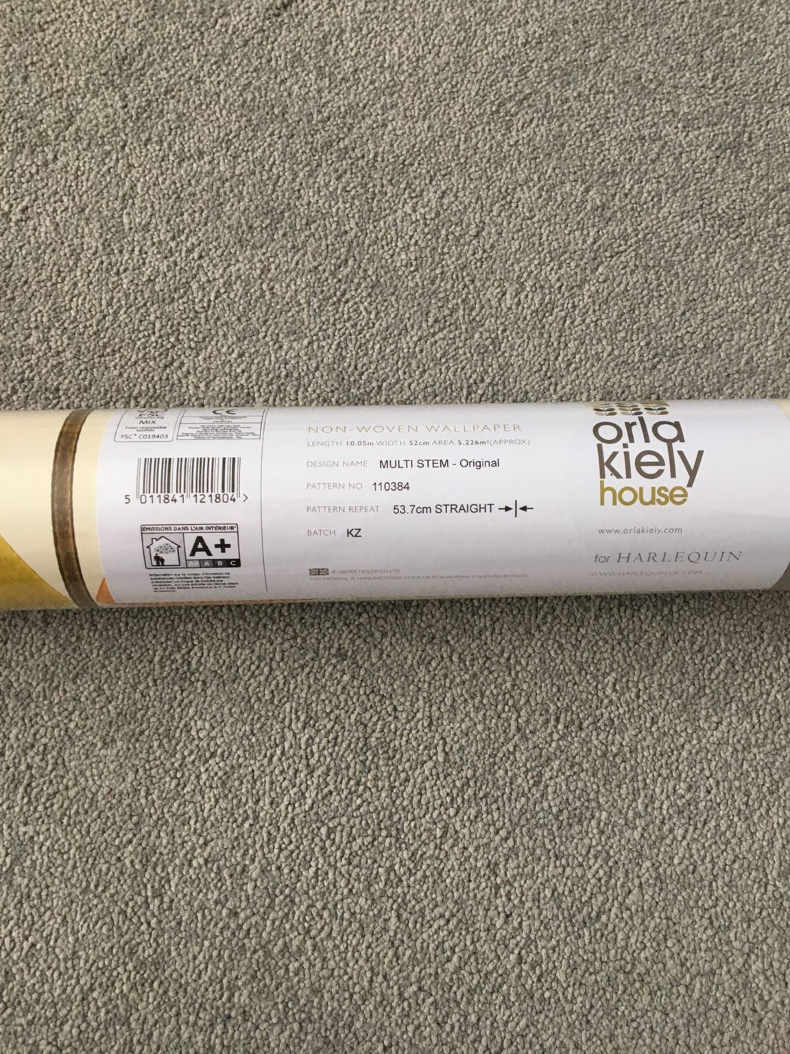 1 Roll Of Unopened Stem Wallpaper - Cylinder - HD Wallpaper 