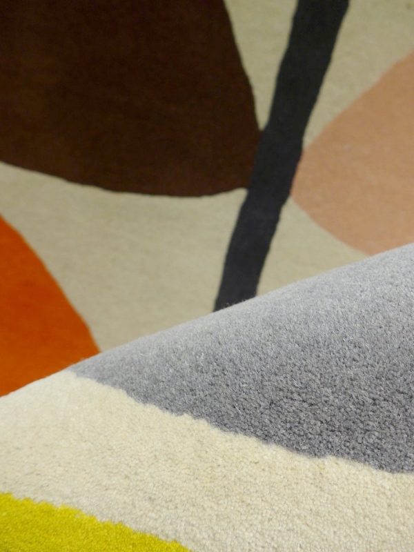 Rug Orla Kiely Giant Multi Stem - Suede - HD Wallpaper 