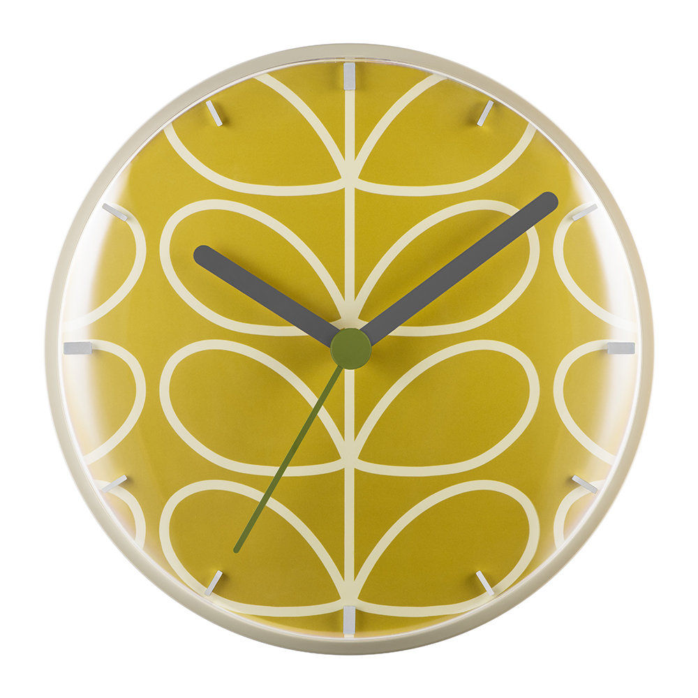 Orla Kiely Clock - HD Wallpaper 