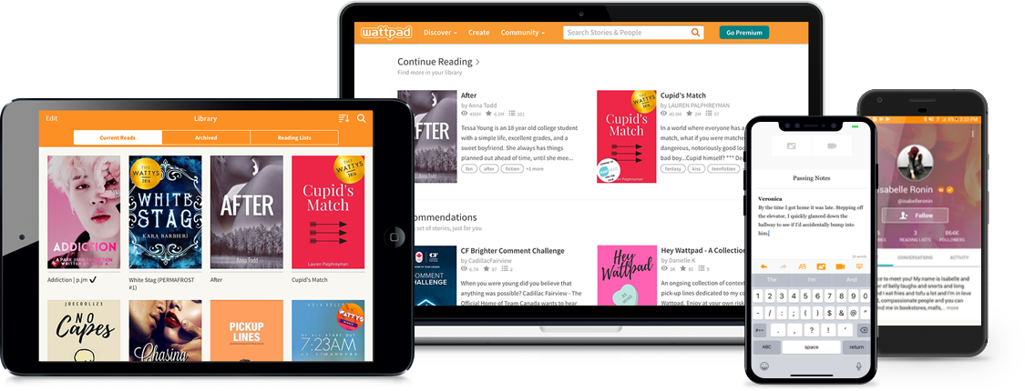 Wattpad Home Page - HD Wallpaper 