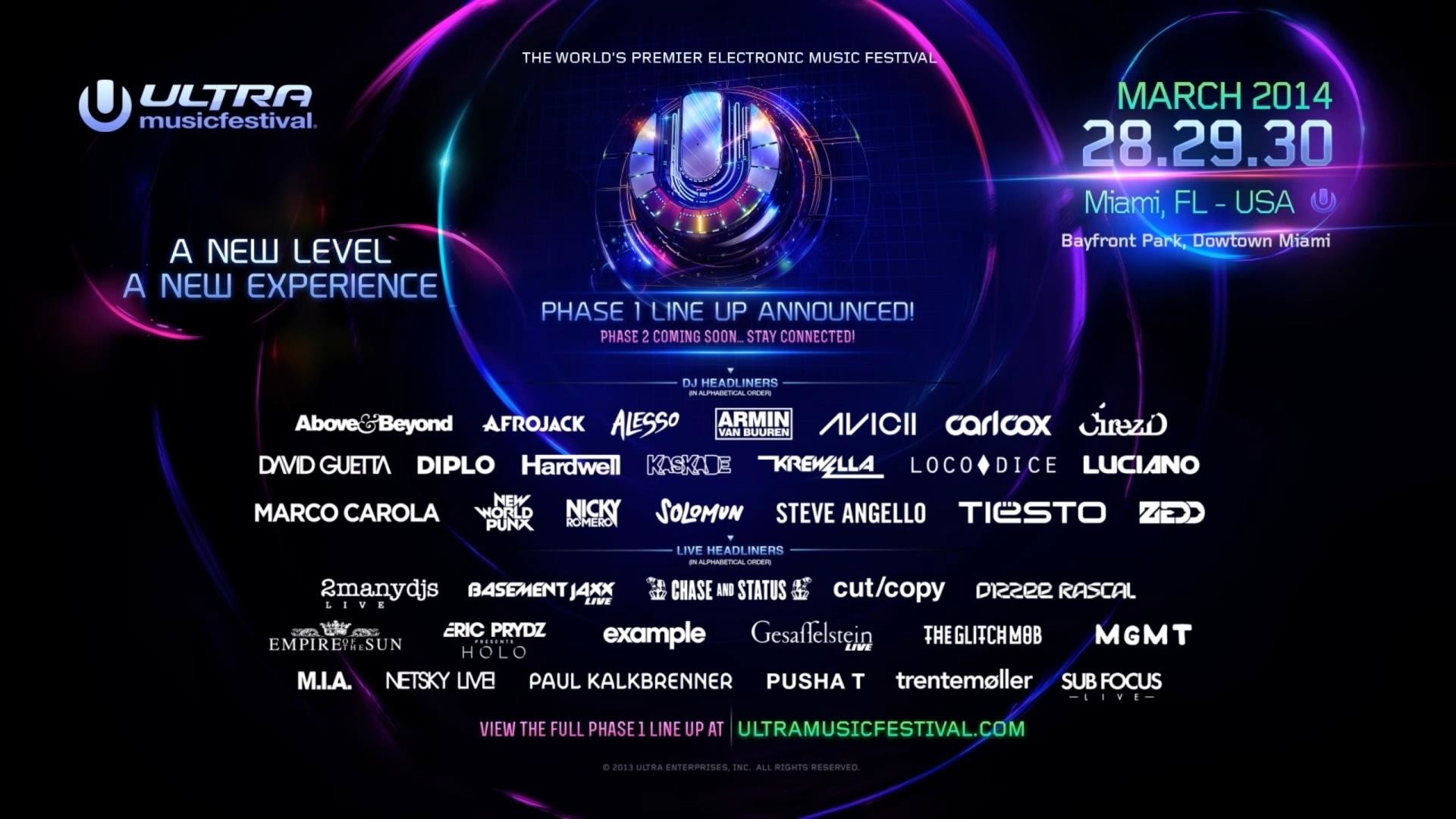 Data Src Ultra Music Festival Wallpapers For Ipad - Ultra Music Festival 2014 - HD Wallpaper 