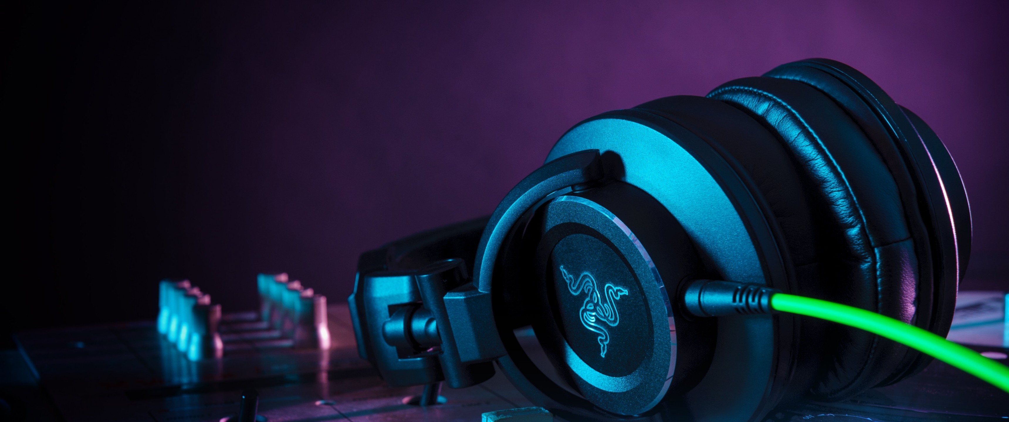 Razer Headset, Music, Dj - Dj Wallpaper For Laptop - HD Wallpaper 