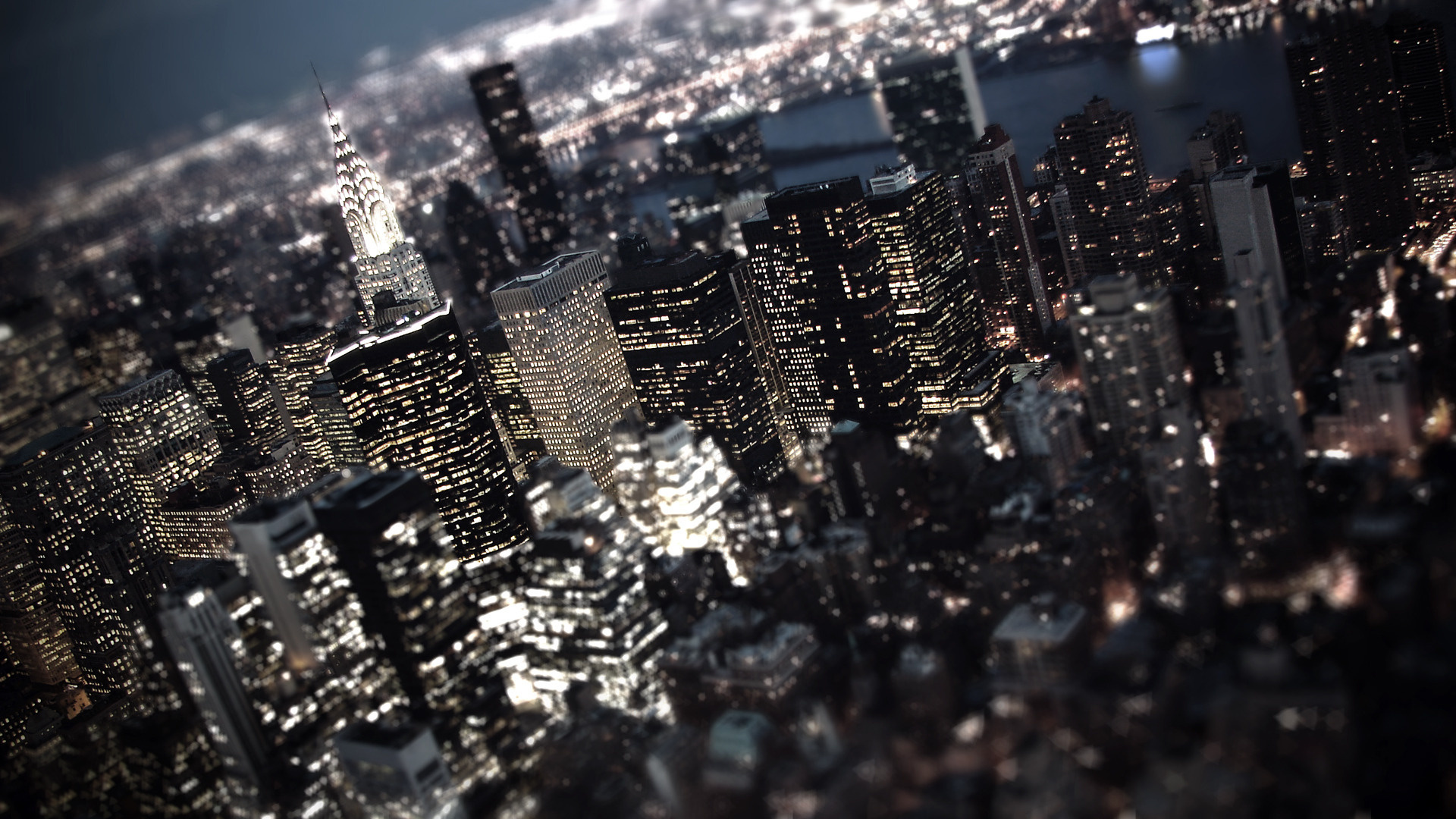 New York City Night Time - HD Wallpaper 