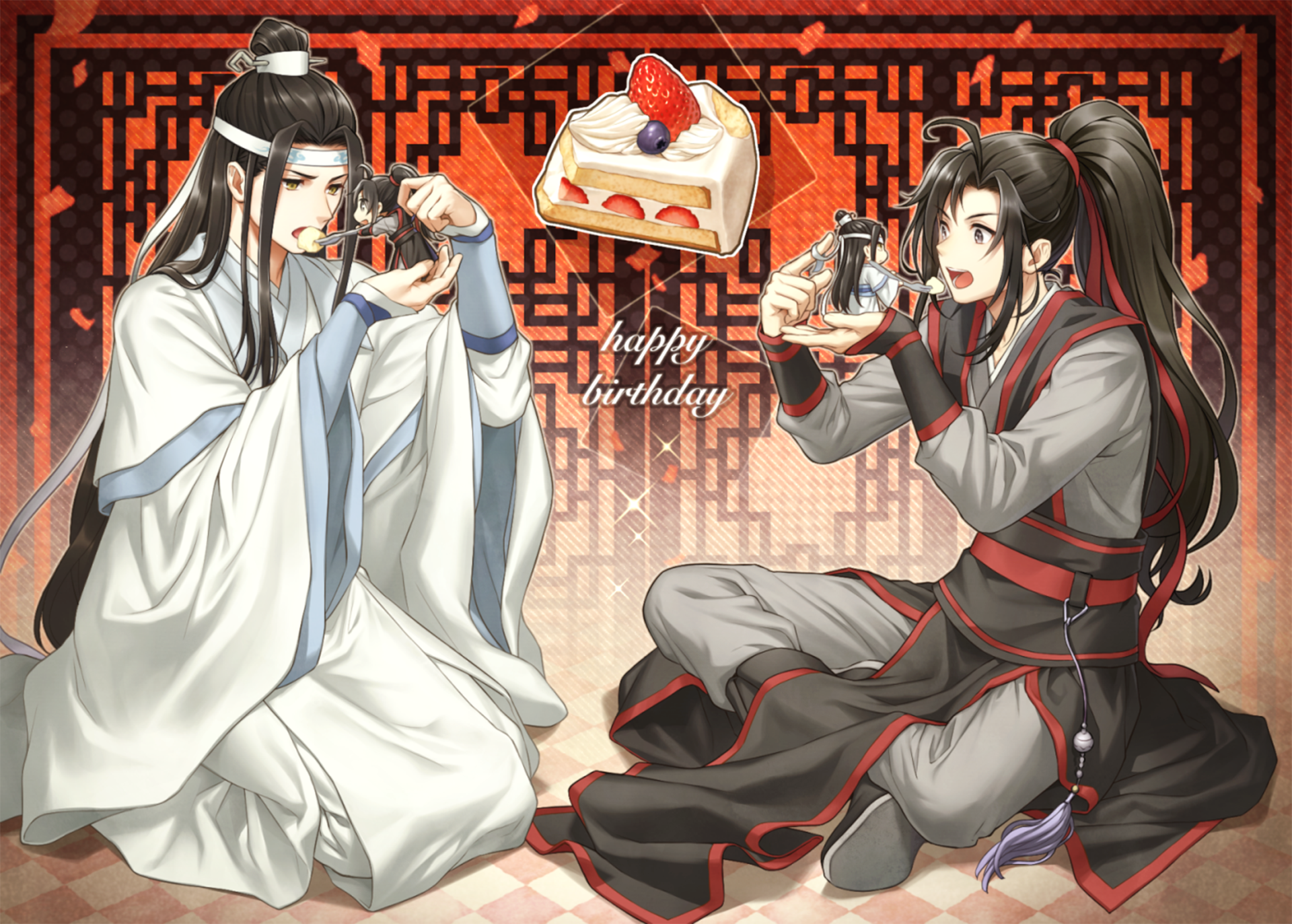 Wei Ying And Lan Zhan - HD Wallpaper 
