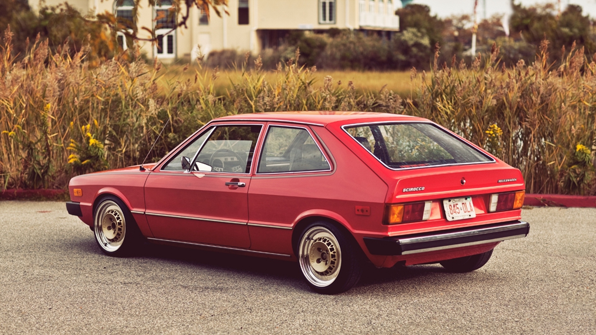 Wallpaper Volkswagen, Vw, Scirocco, Mk1, 1975, Red, - Volkswagen Scirocco - HD Wallpaper 