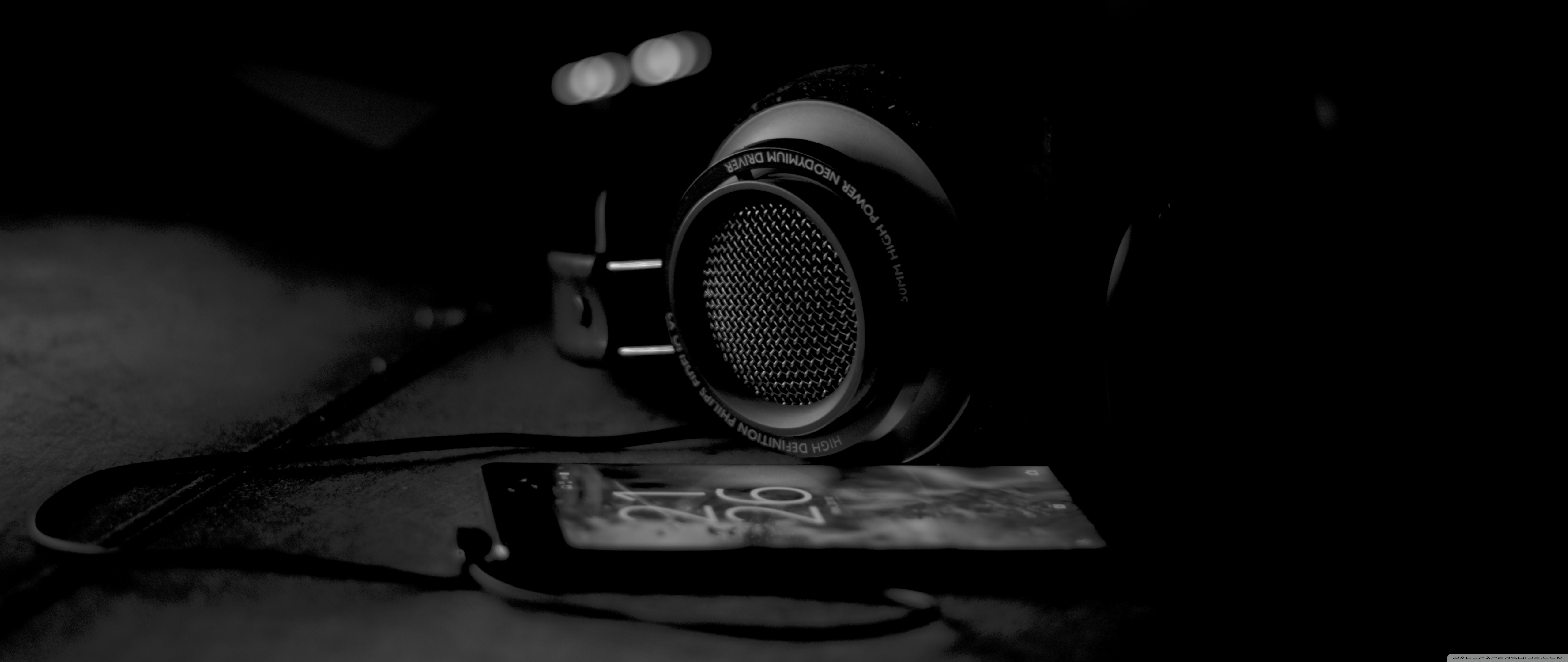 Headphones Wallpaper Hd - HD Wallpaper 