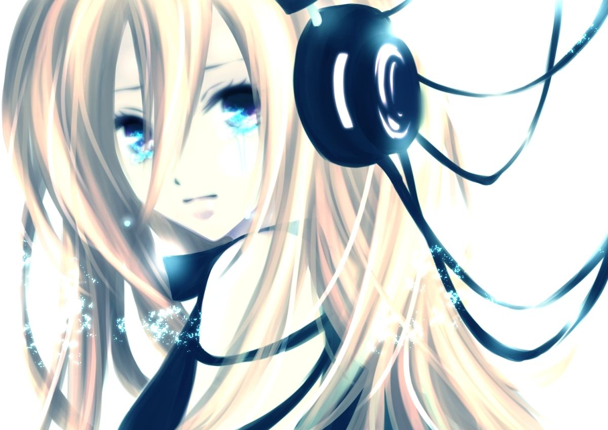 Anime Girls With Headphones - HD Wallpaper 
