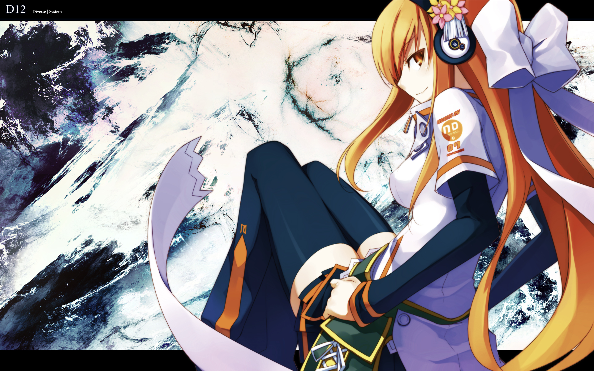 Extremely Cool Anime Wallpaper Picserio - Headphone Anime Girl - HD Wallpaper 