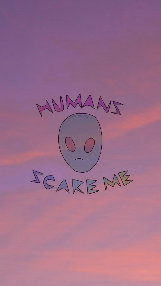 Aliens, Tumblr And Wallpapers - Cartoon - HD Wallpaper 