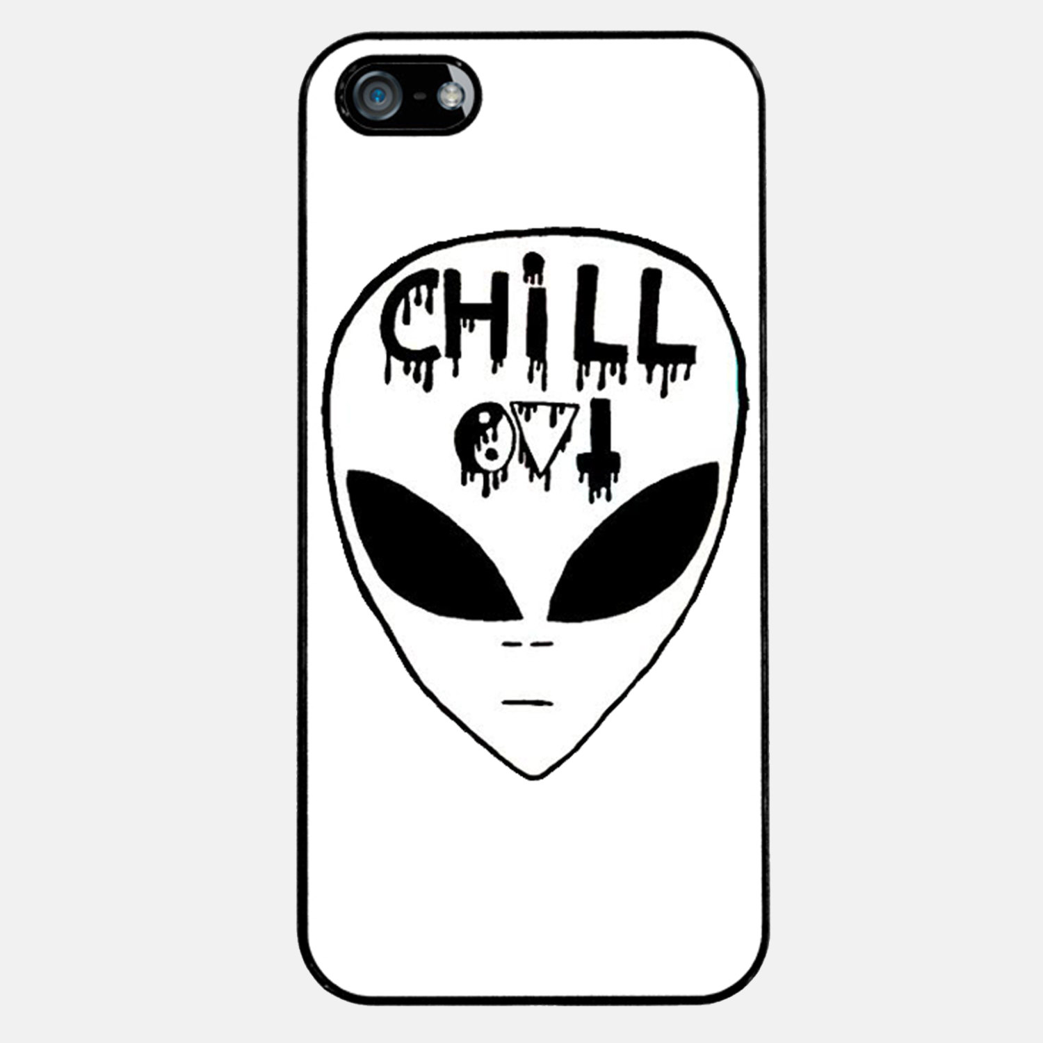 Chill Out Alien Iphone 5 Case - Mobile Phone - HD Wallpaper 
