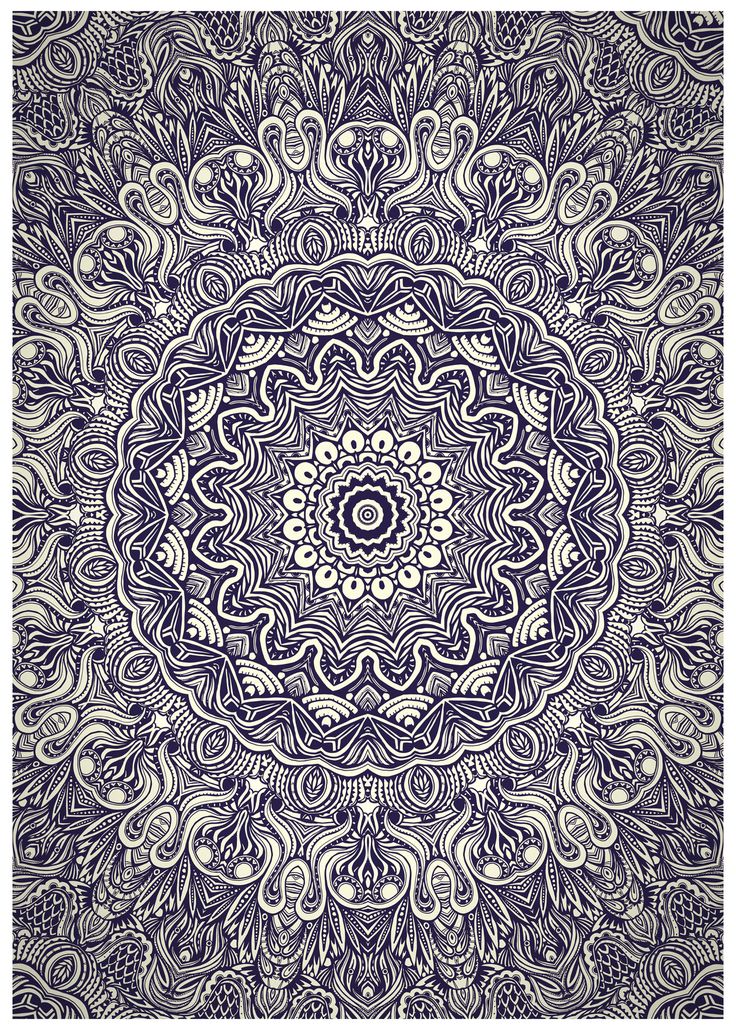 Mandala Wallpaper Iphone - HD Wallpaper 