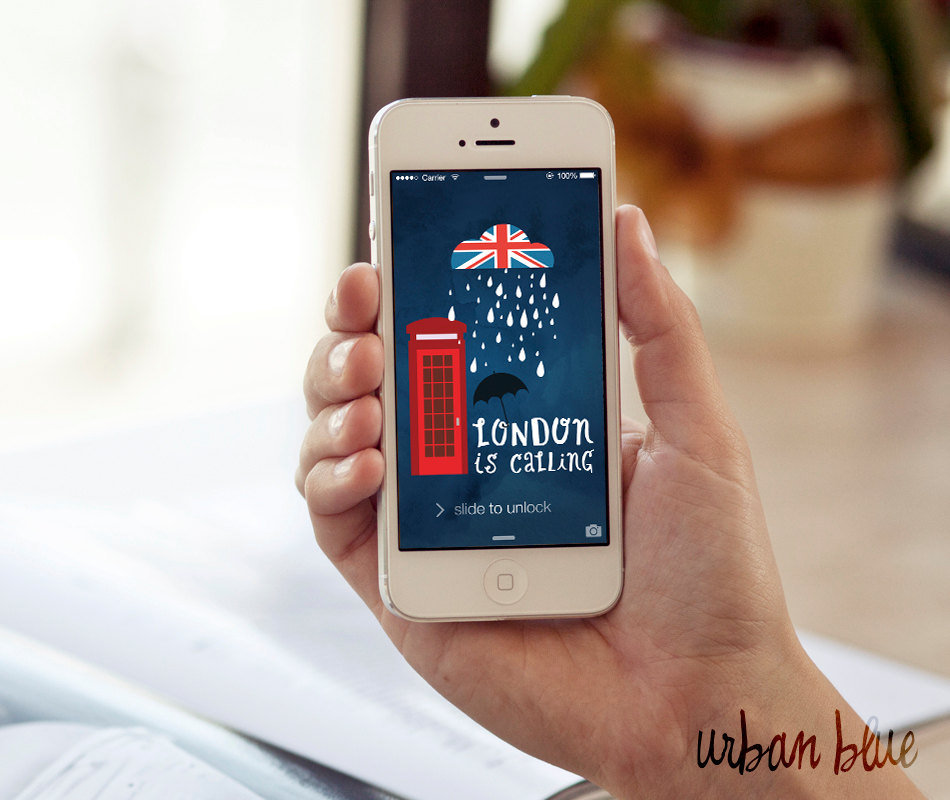 London Phone Wallpaper - Mobile App Landing Screen - HD Wallpaper 