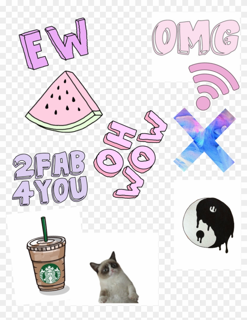 Tumblr Clipart Collage Vector Freeuse Download Clip - HD Wallpaper 