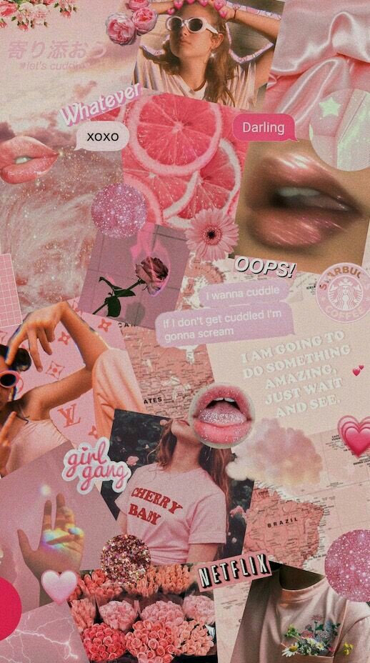 Pink, Wallpaper, And Girl Image - Aesthetic Wallpaper Iphone Xr - 518x928  Wallpaper 