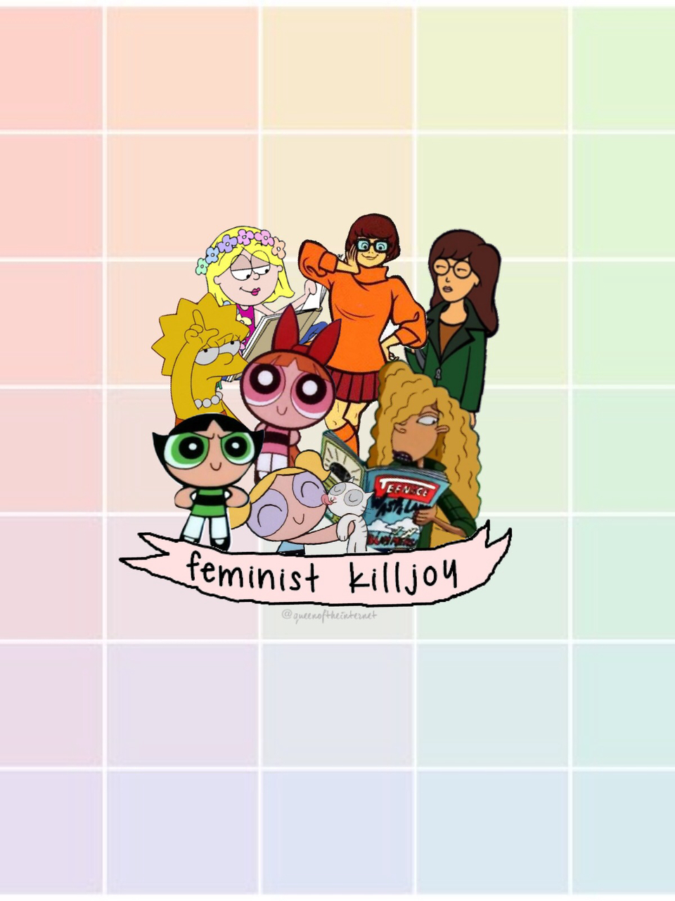 Cartoons, Cute And Feminist - Feminist Killjoy Meme - HD Wallpaper 