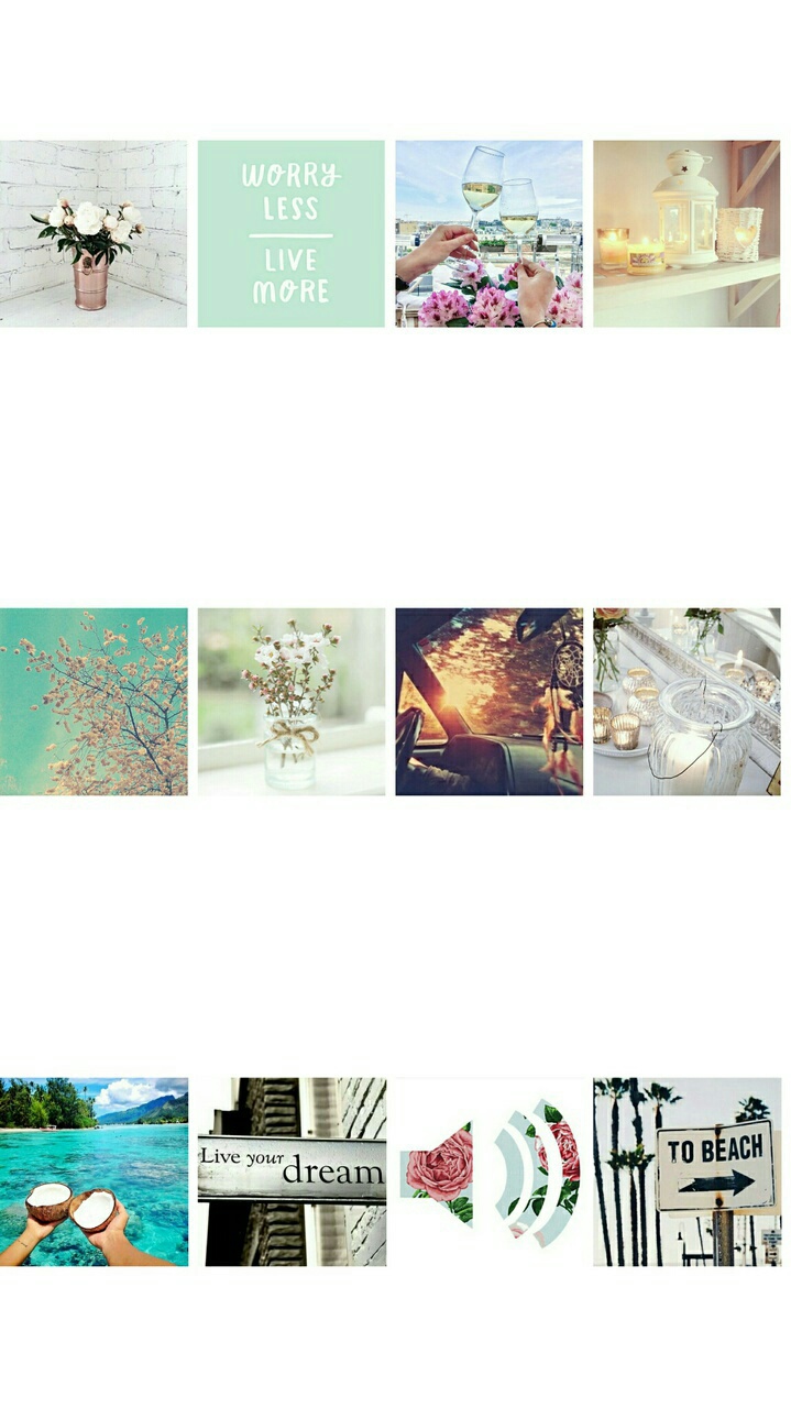 Collage, Girly, And Wallpaper Image - Motif - HD Wallpaper 