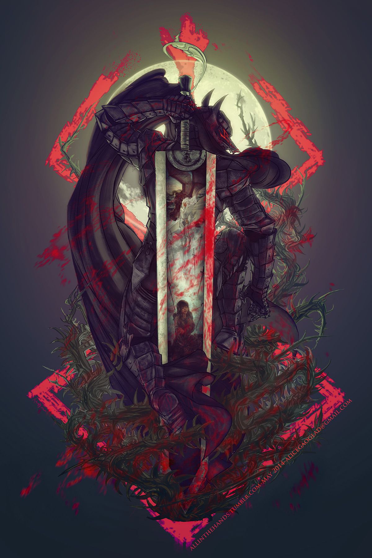 Fondos De Pantalla De Berserk - HD Wallpaper 