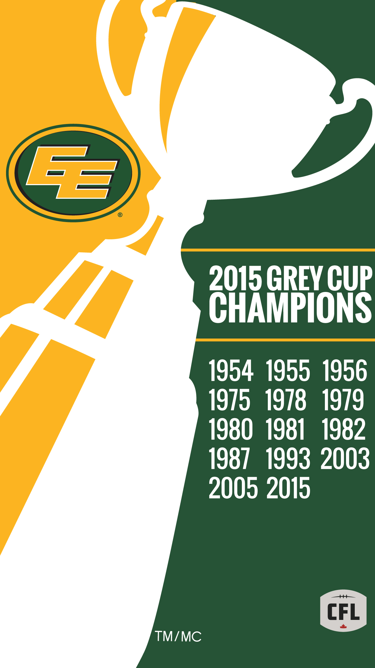 2019 Grey Cup Champions - HD Wallpaper 