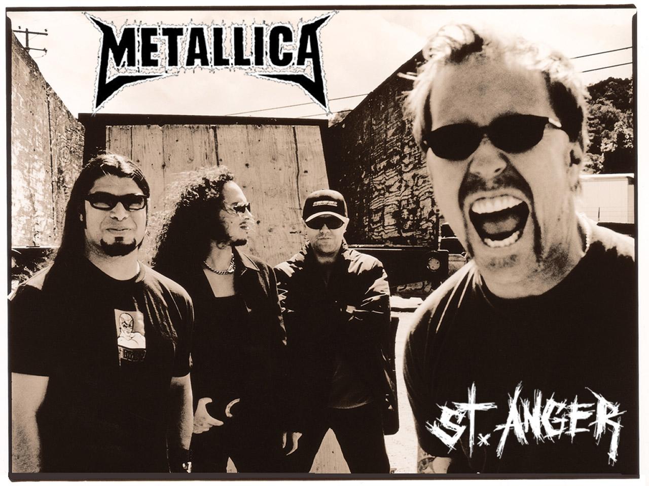 Metallica - Metallica St Anger Band - HD Wallpaper 