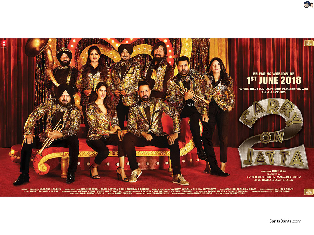Coj 2 Becomes The Biggest Punjabi Film In Overseas - Carry On Jatta 2 2018 - HD Wallpaper 