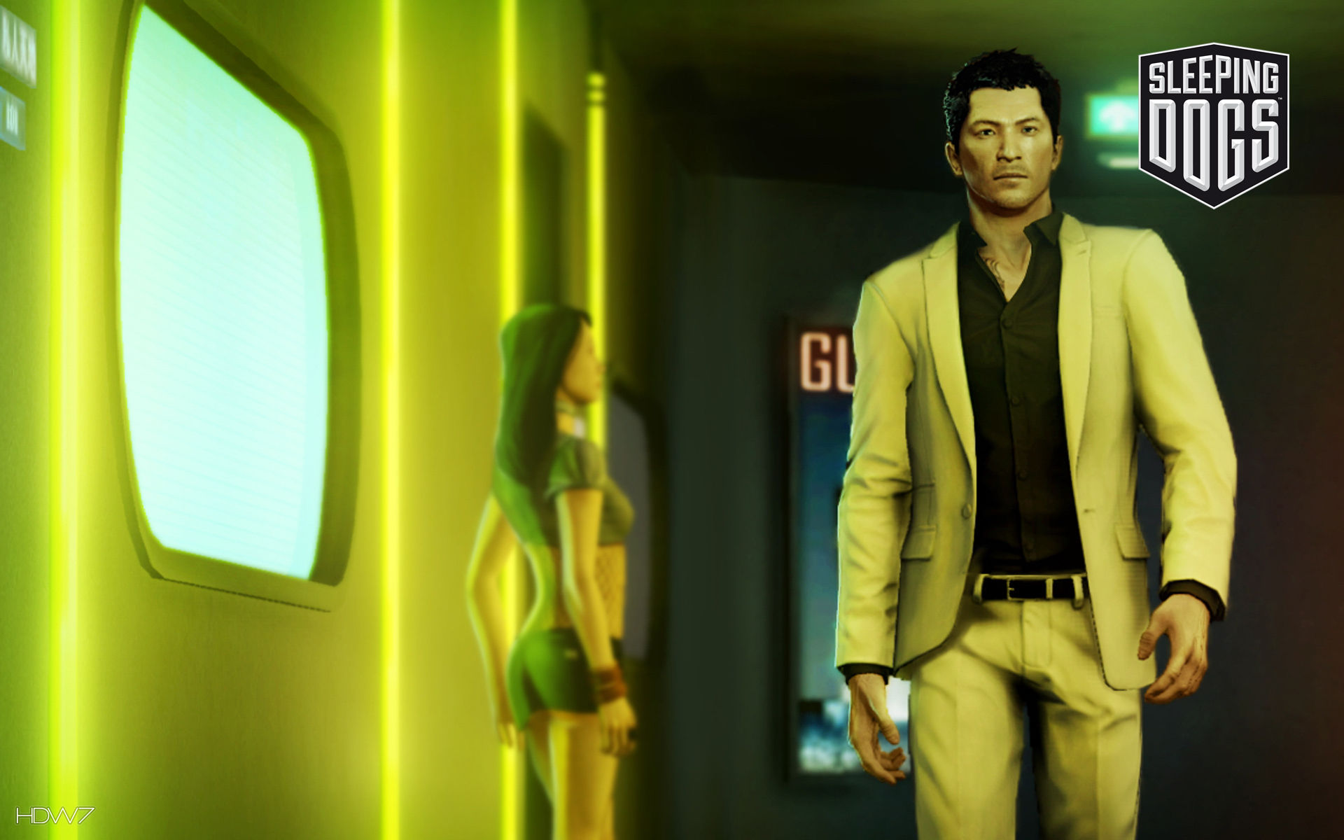 Sleeping Dogs Swag Widescreen Wallpaper - Sleeping Dogs Suits - HD Wallpaper 