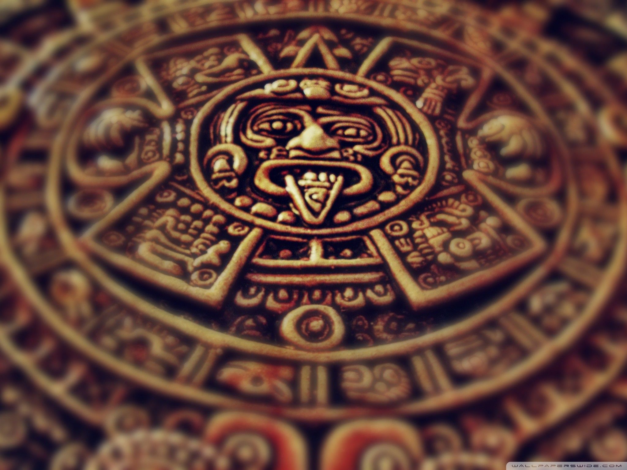 Wide Hd Aztec Wallpaper - HD Wallpaper 