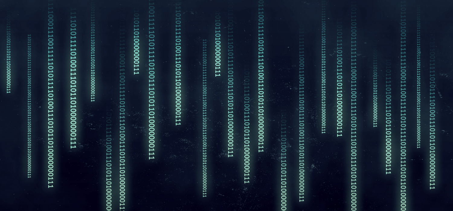 Cropped Binary Code Typography Hd Wallpaper 26191 - Darkness - HD Wallpaper 