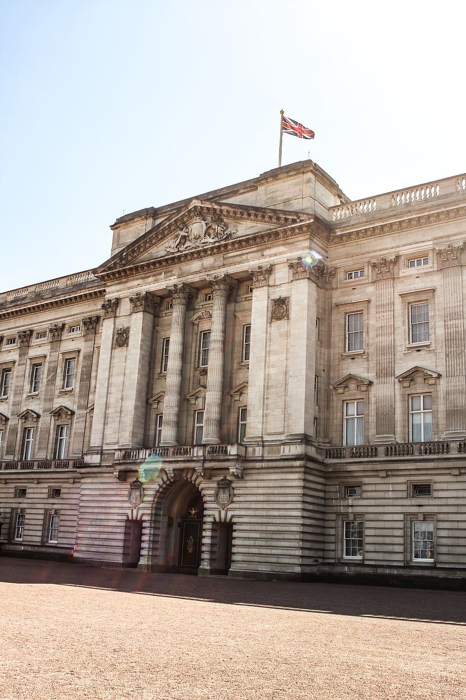 London, Great Britain, Buckingham Palace, Sun, City, - Buckingham Palace - HD Wallpaper 
