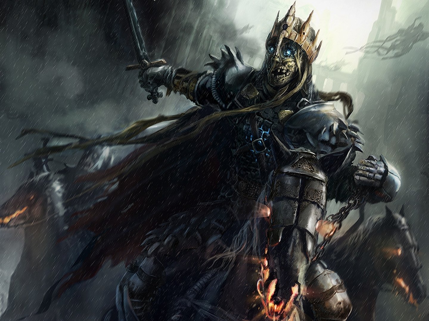 Fantasy Undead Knight - HD Wallpaper 