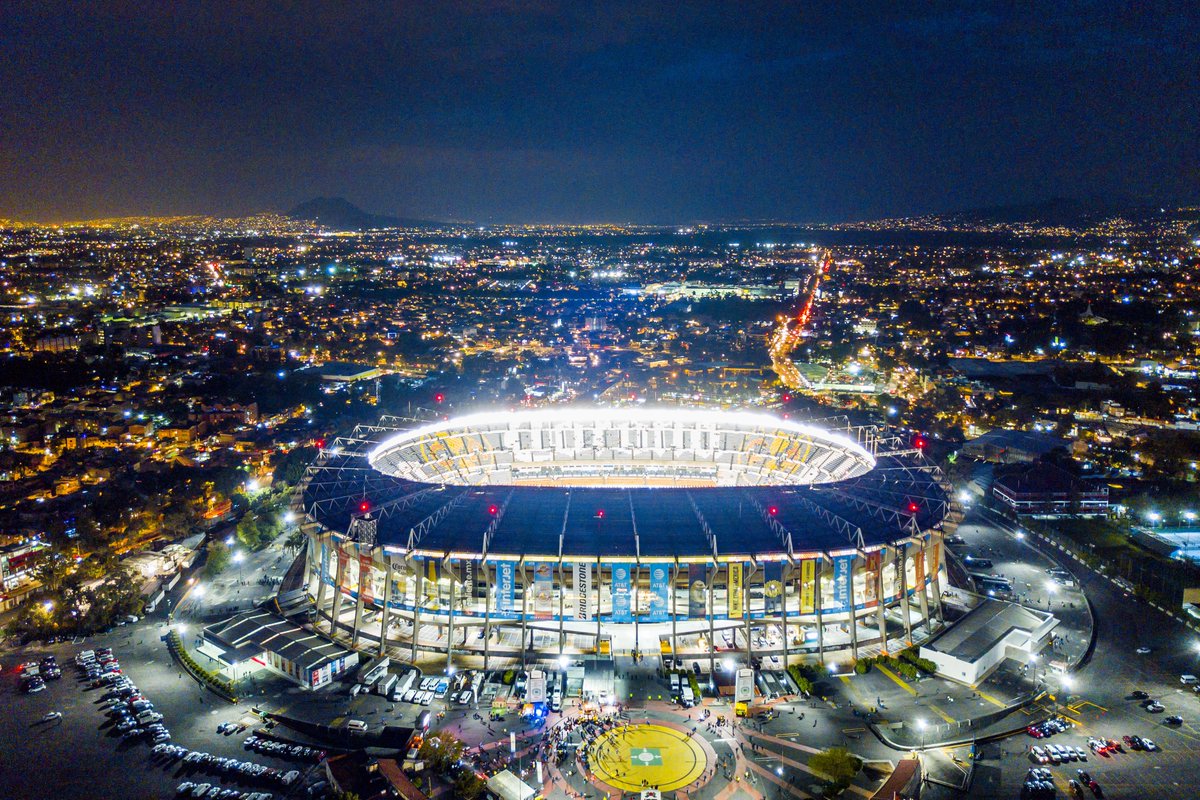 0 Slide - Estadio Azteca Night - HD Wallpaper 