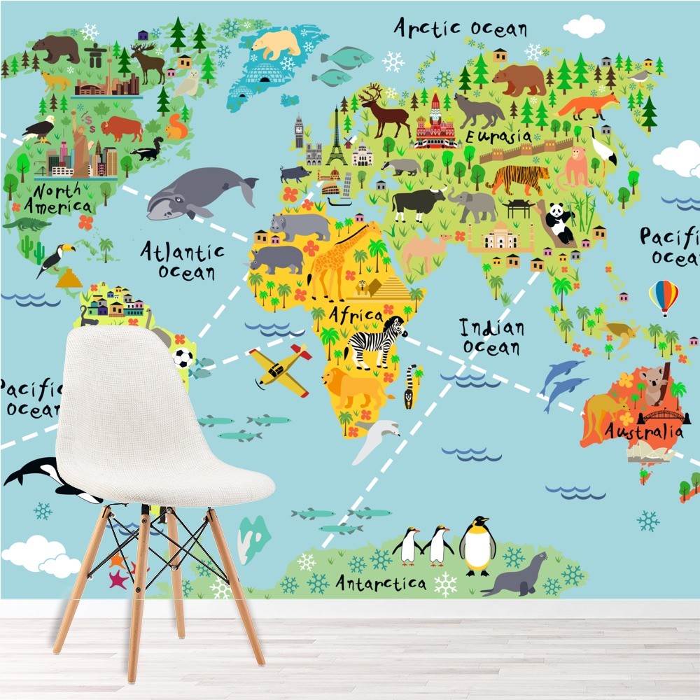 Map Of Where David Attenborough Has Been - HD Wallpaper 