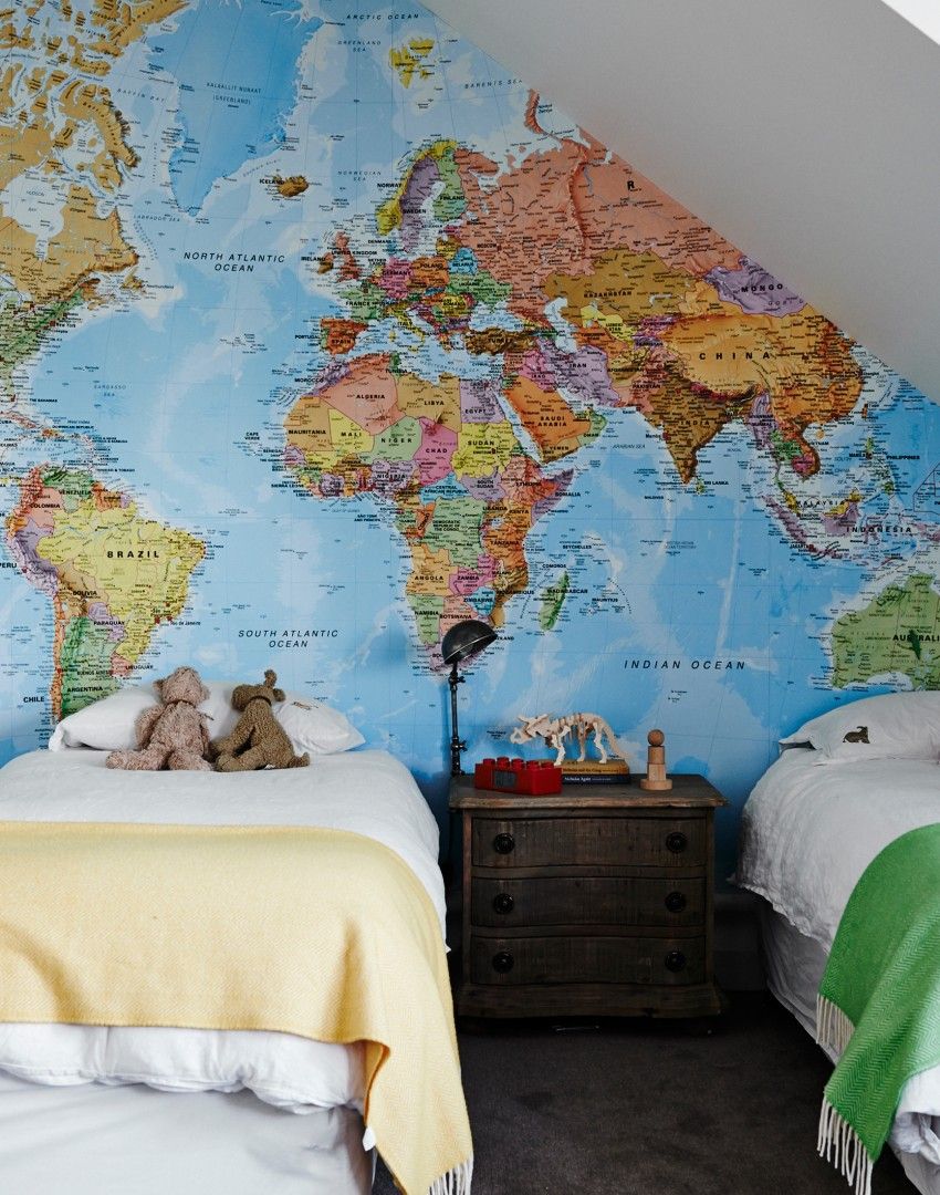 World Map - HD Wallpaper 