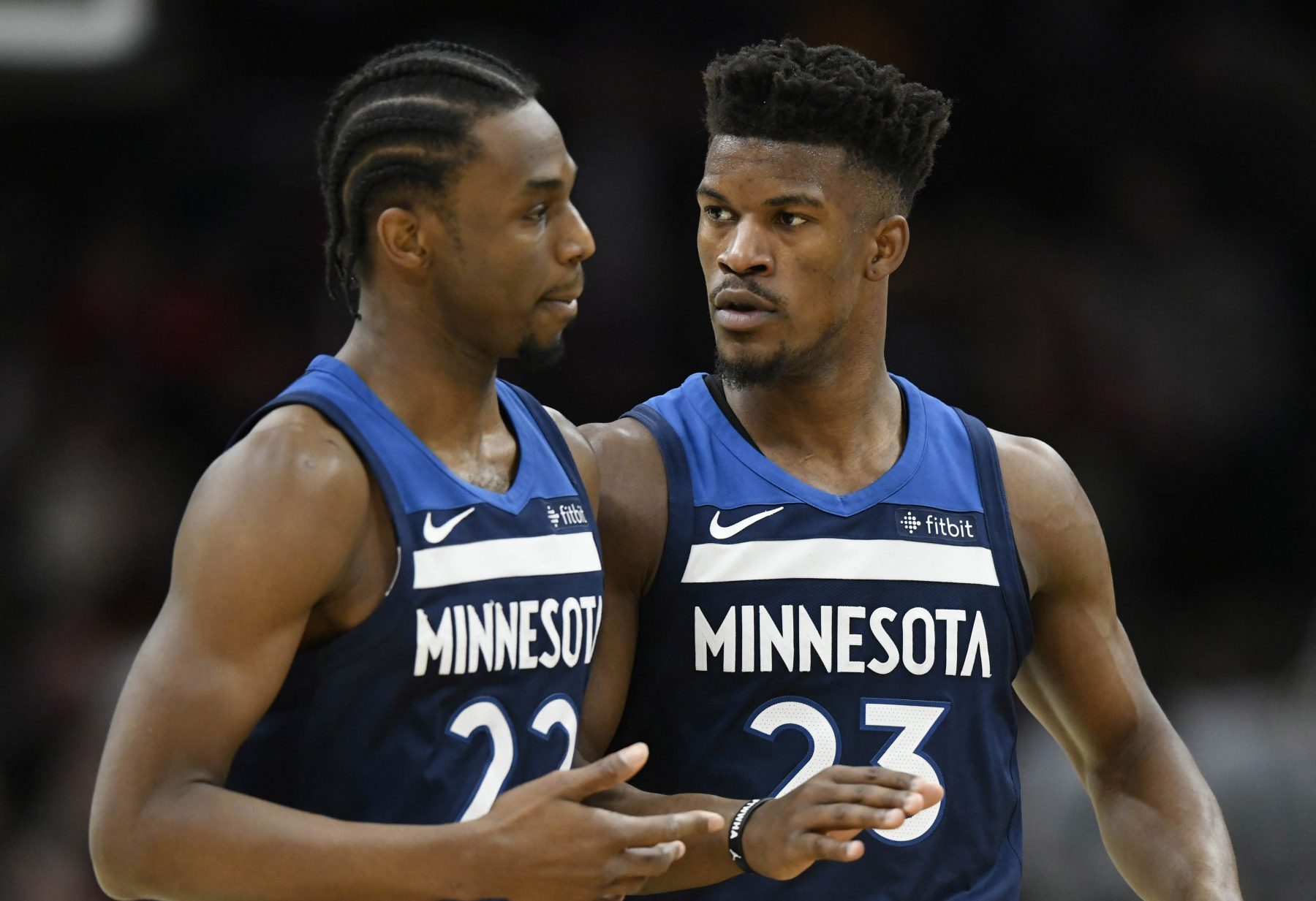 Andrew Wiggins And Jimmy Butler - Andrew Wiggins 2019 20 - HD Wallpaper 